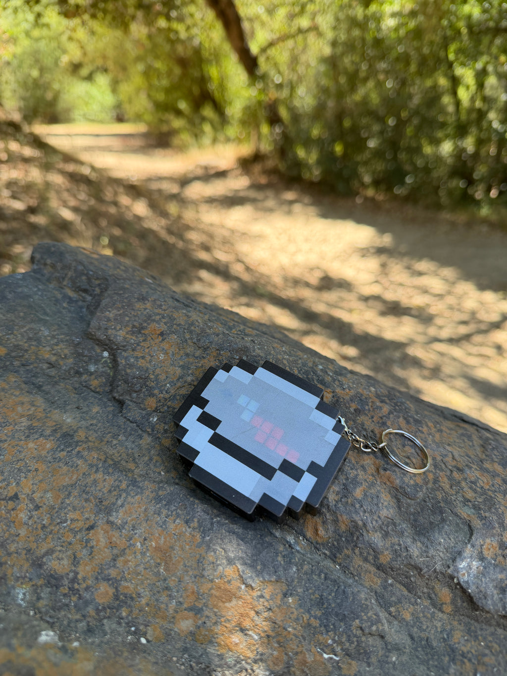 Working MC Compass Keychain